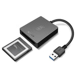 KAWAU C501A USB A XQD Card Reader 300Mb / s High Speed Transfer for Mac OS Windows Linux Android