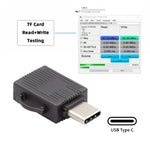 UC-137 USB3.0 Typ-C-kontakt TF-minneskortläsare Snabbmobil Bord Laptop Dataöverföringsadapter