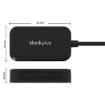 LENOVO Thinkplus USB3.0 3-in-1 Multifunction Card Reader 5Gbps Transmission CF / TF / SD Card Reader