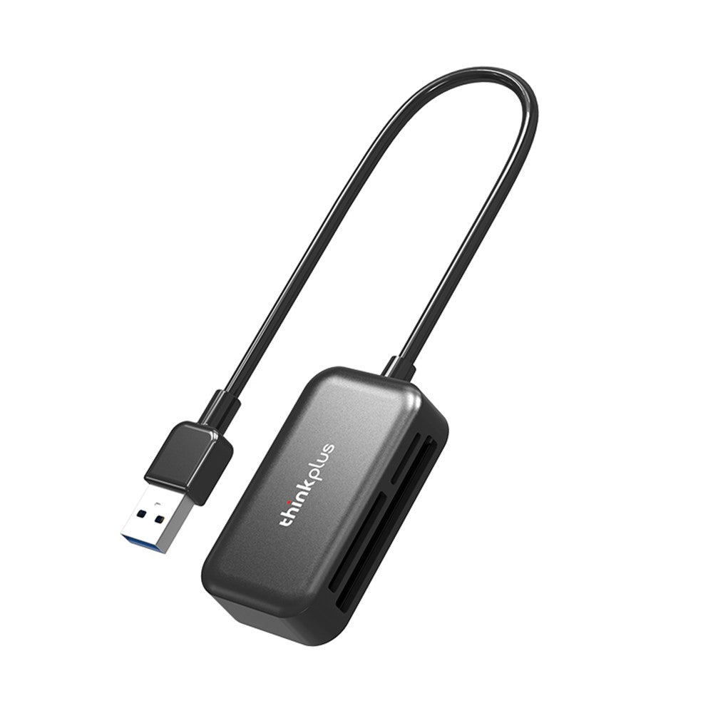 LENOVO Thinkplus USB3.0 3-in-1 Multifunction Card Reader 5Gbps Transmission CF / TF / SD Card Reader