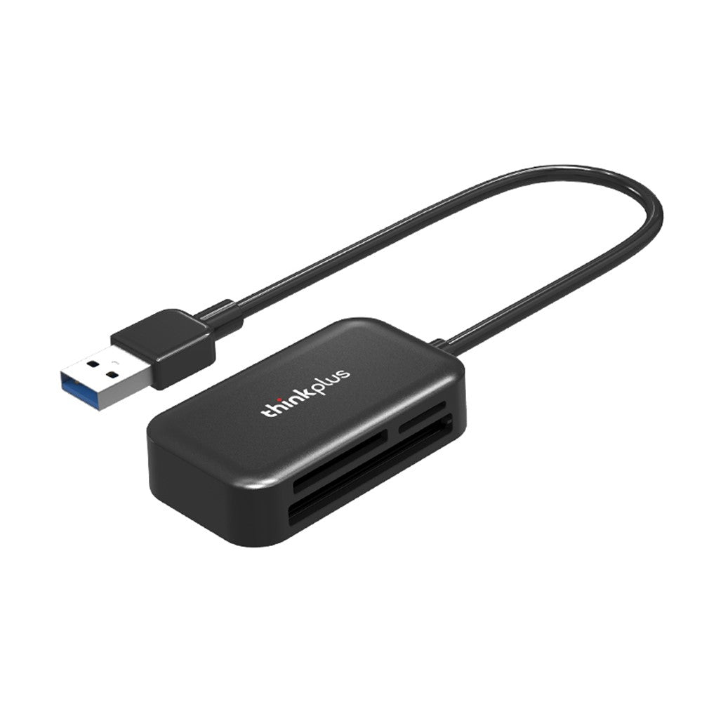 LENOVO Thinkplus USB3.0 3-in-1 Multifunction Card Reader 5Gbps Transmission CF / TF / SD Card Reader