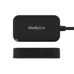 LENOVO Thinkplus USB3.0 3-in-1 Multifunction Card Reader 5Gbps Transmission CF / TF / SD Card Reader