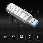 LENOVO THINKPLUS MU232 128GB for iPhone 15 Series USB Flash Drive USB 3.2 + Type-C Memory Stick Thumb Drive