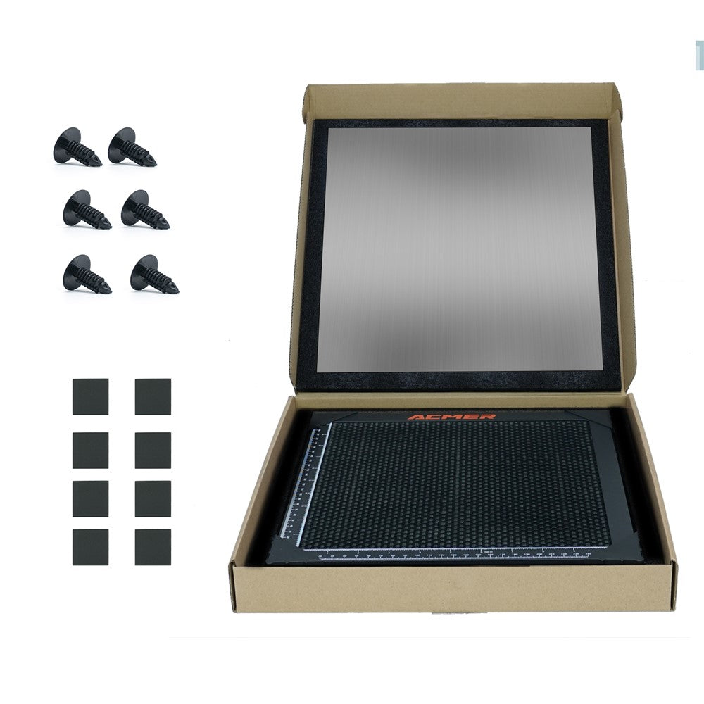 ACMER E10 300x300mm Aluminum Laser Bed Fast Heat Dissipation Honeycomb Working Table with Scale Lines