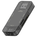 D204 SD-kortläsare USB A+USB C till TF-kort / SDXC / USB-A / USB-C minneskortläsaradapter