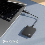 EAGET ET-M9 1TB Portable SSD 5Gbps Type C External Solid State Drive for Windows  /  Mac  /  Linux