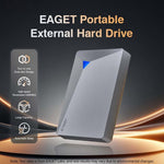 EAGET G20 Ultra Portable External Hard Drive 2TB USB 3.0 200MB / s High Speed HDD for PC PS4 PS5 Xbox