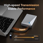 EAGET G20 Ultra Portable External Hard Drive 2TB USB 3.0 200MB / s High Speed HDD for PC PS4 PS5 Xbox
