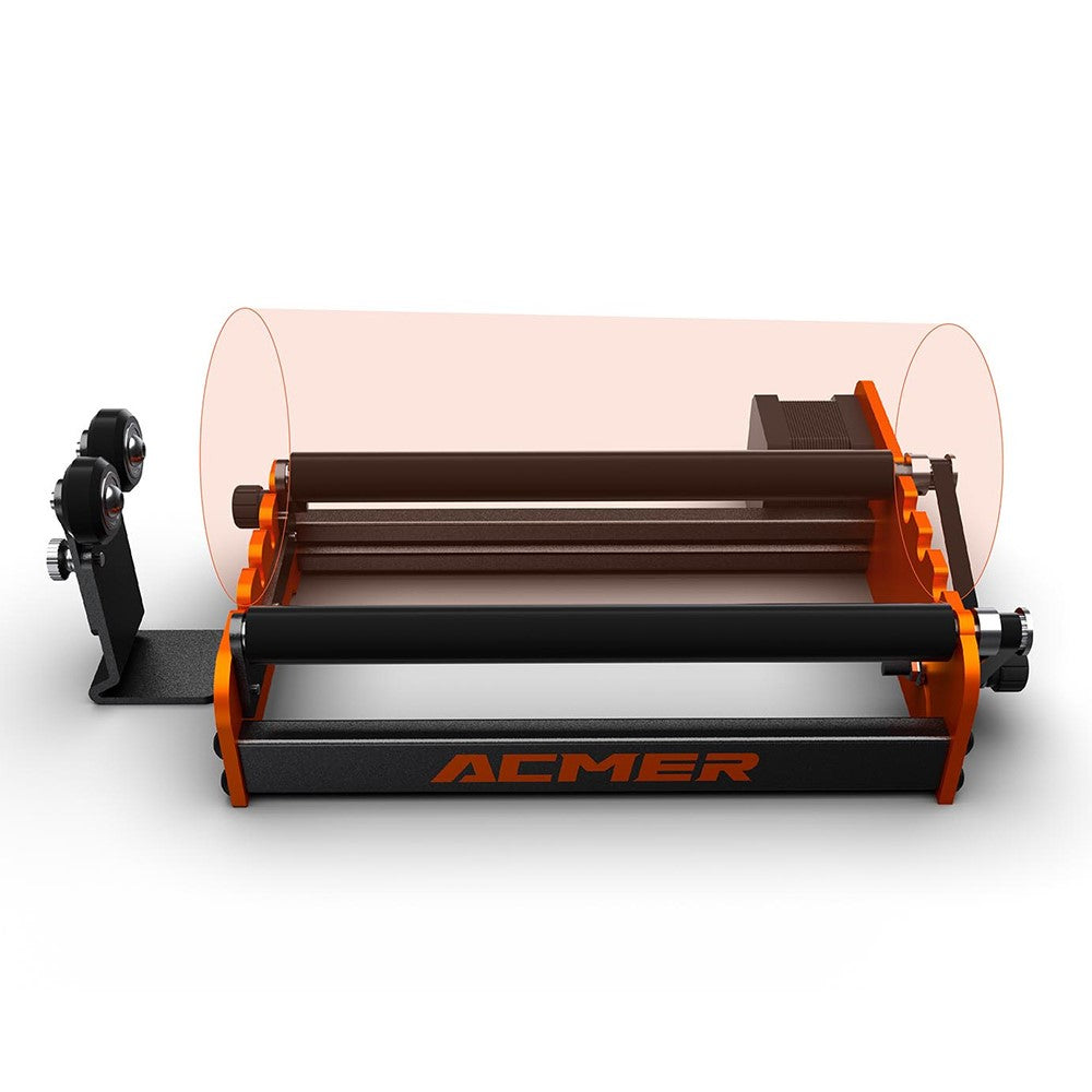 ACMER M2 Laser Rotary Roller 360-Degree Y-axis Rotary Engraving 4-138mm Carving Diameter Roller
