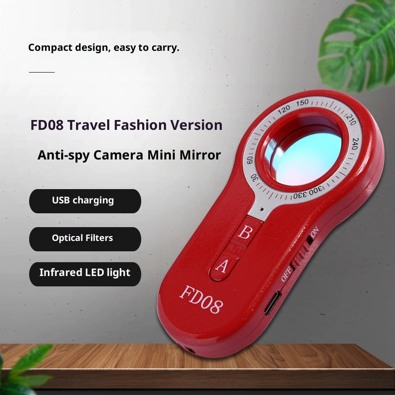 FD08 Vibration / Alert Dual Mode Signal Detector Personal Privacy Protection Device Multi-Function Scanner