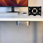 Vægbeslag til Mac mini (2024) (M4 / M4 Pro) Metal Bordholder Under Skrivebordsholder