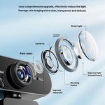 Q8 USB Computer Webkamera 1080P HD-kamera til onlineundervisning/livestreaming/videokonferencer