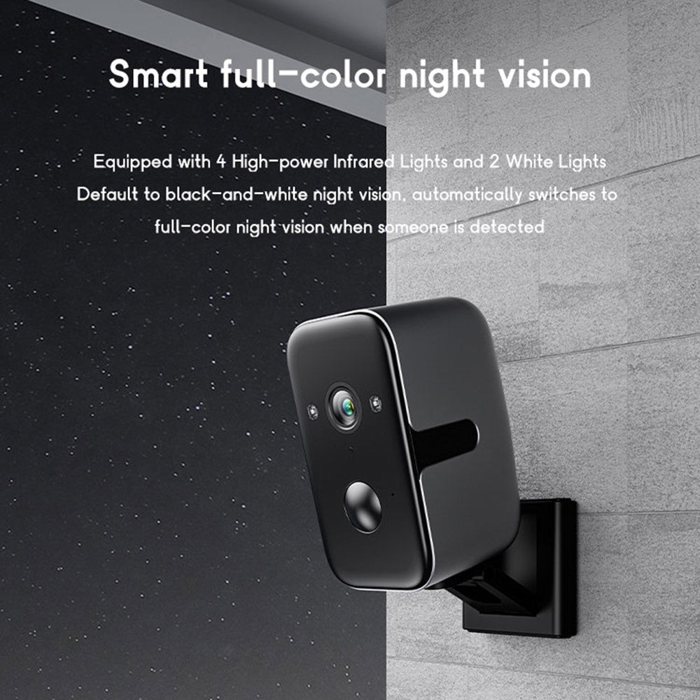 F7 Smart Wireless PTZ Camera 2K Full Color Night Vision PIR Waterproof Outdoor Surveillance Camera