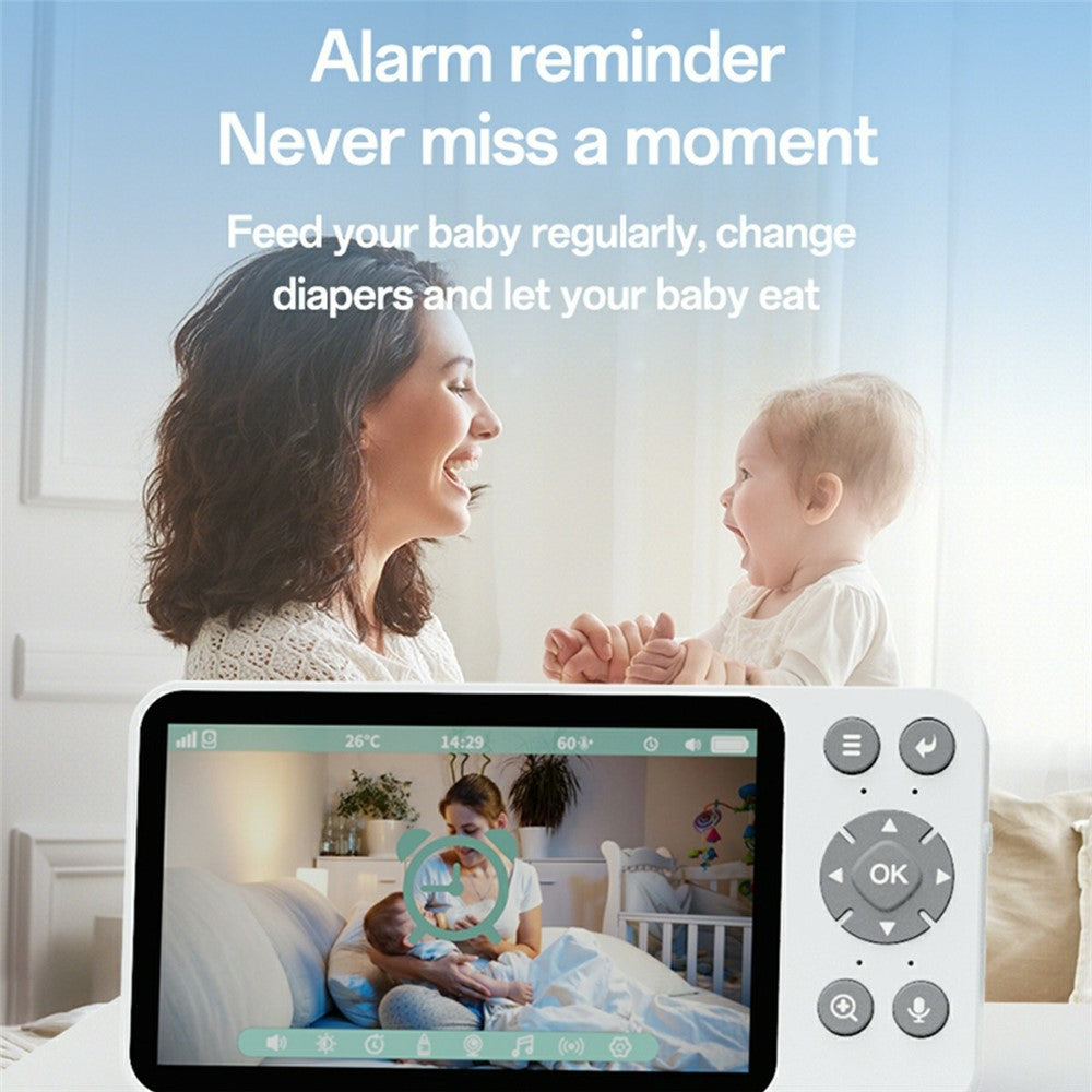 YESIDO KM28 Babyvaktkamera 2.4G+WiFi 1080P HD-videokamera med mörkerseende
