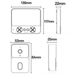 YESIDO KM27 2.4G Wireless Video Doorbell with Visual Two-Way Chat  /  Night Vision for Home