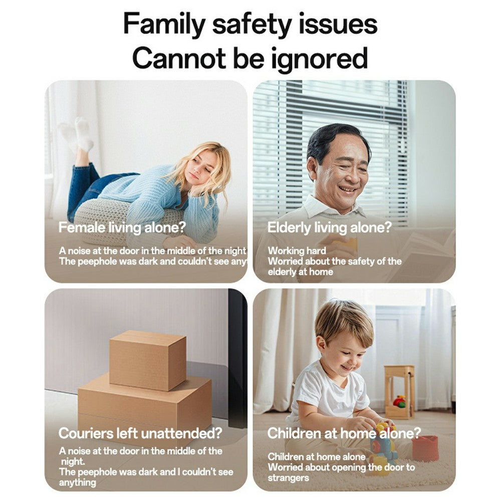 YESIDO KM27 2.4G Wireless Video Doorbell with Visual Two-Way Chat  /  Night Vision for Home