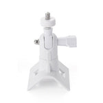For CCTV Camera 360 Degree Rotatable Pole Mount Bracket with 1/4 Inch Universal Screw Hole Security Camera Clamp Stand