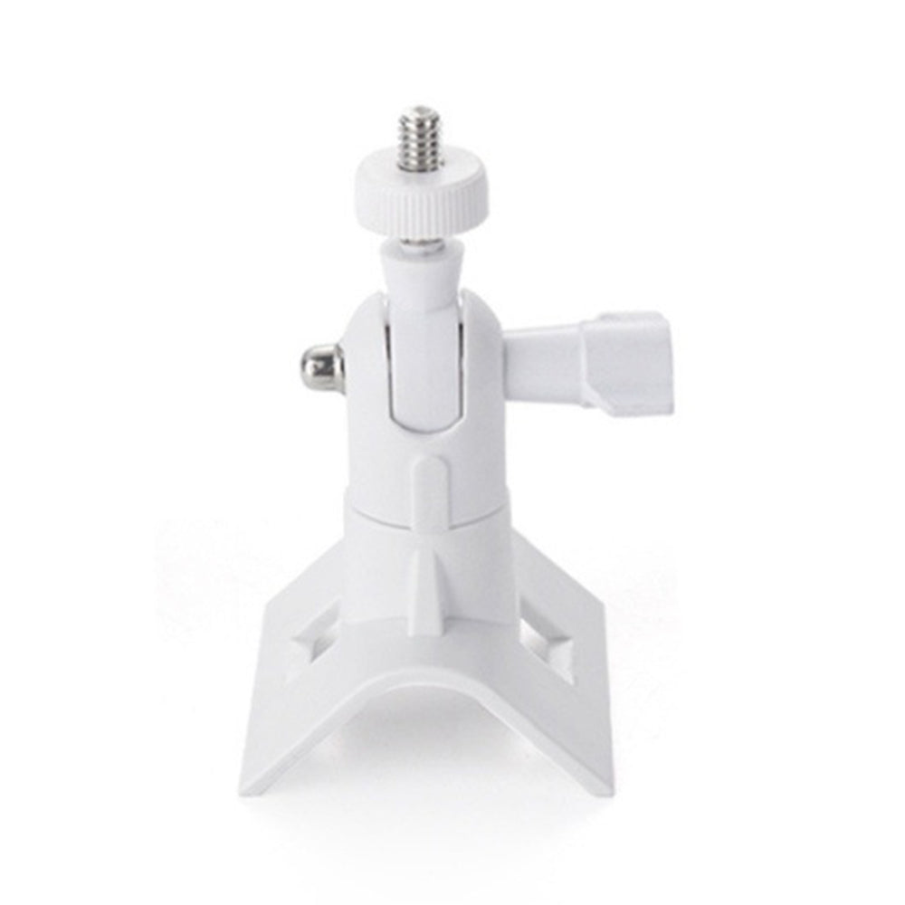 For CCTV Camera 360 Degree Rotatable Pole Mount Bracket with 1/4 Inch Universal Screw Hole Security Camera Clamp Stand