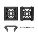Security Camera Holder Pole Clamp Bracket 360 Degree Adjustable Steel Mounting Stand