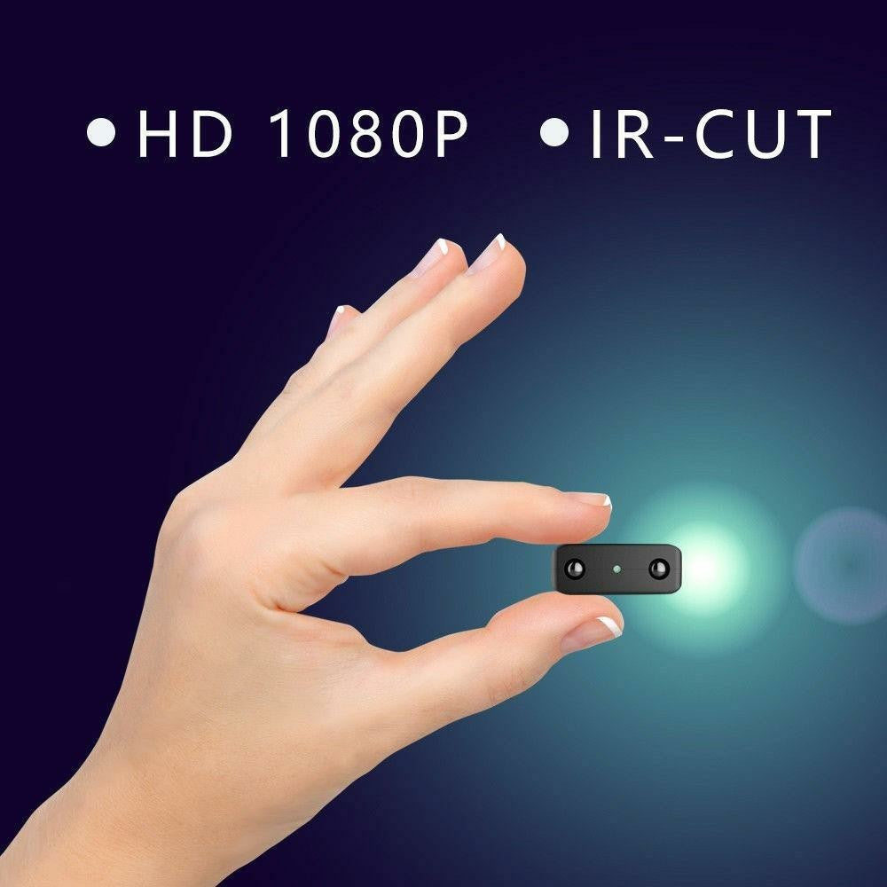 XD Ultra Mini Camera with 32GB TF Card + Card Reader 1080P HD Video Recorder Night Vision Motion Detection for Home Security