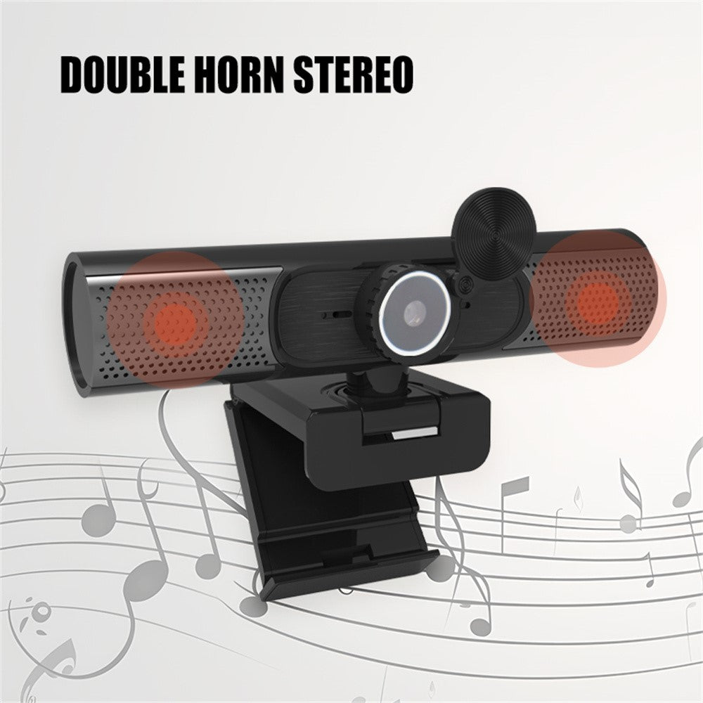 L22 4K HD USB Camera Built-in Microphone Webcam for Live Streaming Online Classes