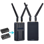 MEASY T1850 1080P Wireless HD Transmitter Receiver System 500m 5GHz Audio Video Point-to-Point Screen Mirroring for Camera Monitor