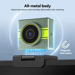 L526 4K Ultra HD AI Webcam Remote Control Humanoid Following for Live Streaming Online Classes Desktop Conferencing