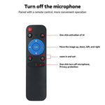 L526 4K Ultra HD AI Webcam Remote Control Humanoid Following for Live Streaming Online Classes Desktop Conferencing