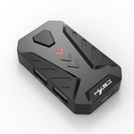 HXSJ A883 Kablet RGB Gaming Mus + V100 Gaming Tastatur med 35 Taster til Én Hånd + P8 Bærbar Tastatur-Mus-Konverter til Android