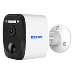 ESCAM QF370 3MP WiFi Cloud Storage Camera PIR Alarm Night Vision Two-way Audio Home Shop Security IP Camera with Solar Panel