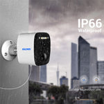 ESCAM QF370 3MP WiFi Cloud Storage Camera PIR Alarm Night Vision Two-way Audio Home Shop Security IP Camera with Solar Panel