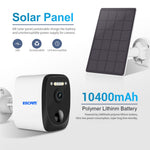 ESCAM QF370 3MP WiFi Cloud Storage Camera PIR Alarm Night Vision Two-way Audio Home Shop Security IP Camera with Solar Panel