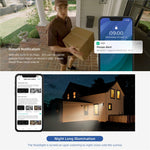 XIAOMI YOUPIN EC5 Outdoor Waterproof 3MP Security Camera PTZ WiFi LAN Connection Camera for Home Security