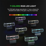 H782 1080P RGB Webcam with Microphone 60FPS 90 Degree USB HD Computer Camera