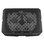 X3 Laptop Cooling Pad 7 Speed Adjustable Silent Fan Stand With Dual 14CM Fans USB Powered Height Adjustable