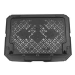 X3 Laptop Cooling Pad 7 Speed Adjustable Silent Fan Stand With Dual 14CM Fans USB Powered Height Adjustable