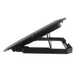 X3 Laptop Cooling Pad 7 Speed Adjustable Silent Fan Stand With Dual 14CM Fans USB Powered Height Adjustable