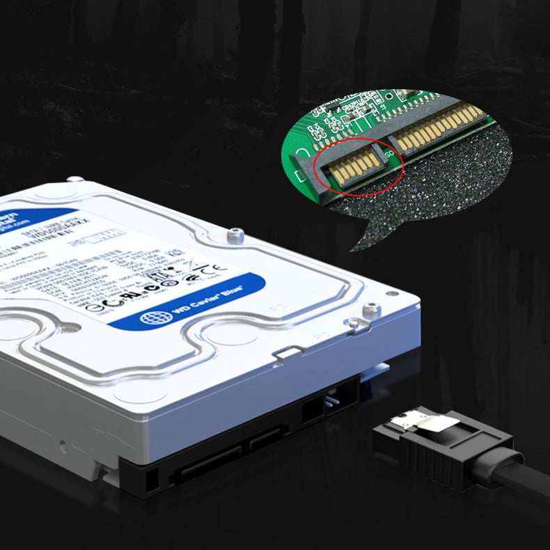 JEYI SATA 3.0 Data Cable 40cm High Speed HDD SSD Connector Straight/Right Angle for Computer Motherboard