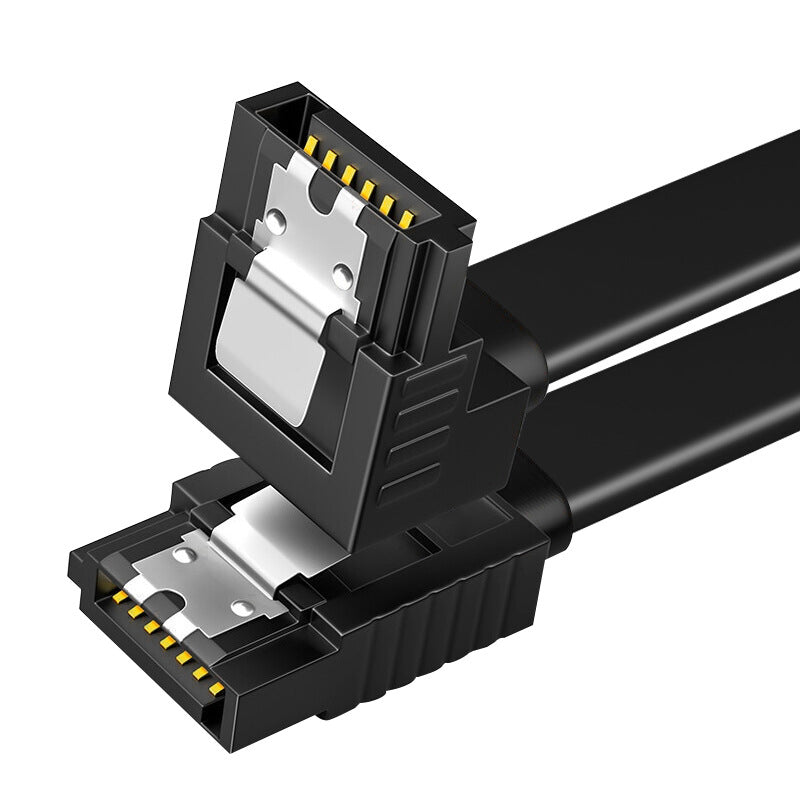 JEYI SATA 3.0 Data Cable 40cm High Speed HDD SSD Connector Straight/Right Angle for Computer Motherboard