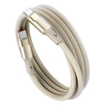 LDNIO LC352C 2m USB-C to USB-C Braided Cable 65W PD Fast Charging Data Cable with Reinforced Metal Connector for Laptop Phone