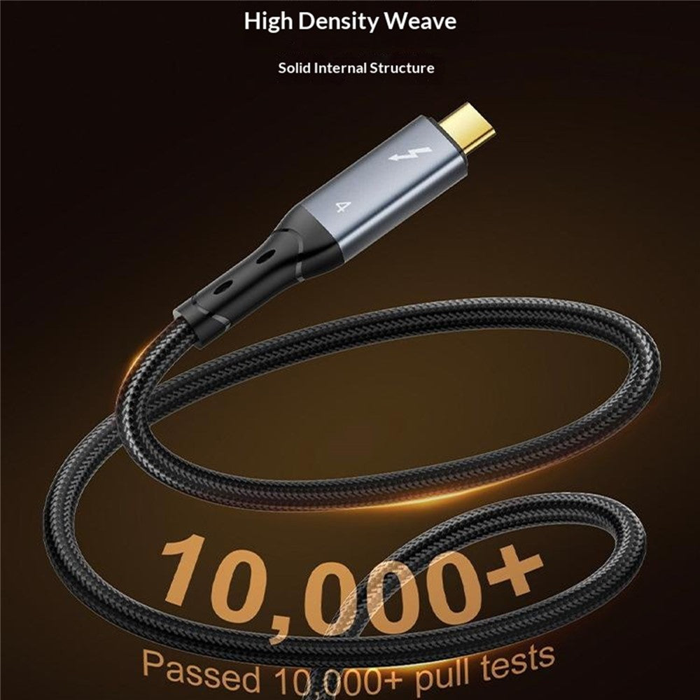 LDNIO TC10c 100cm USB4.0 Cable USB-C to USB-C 240W Fast Charging 8K Video 40Gbps Date Transfer Cable