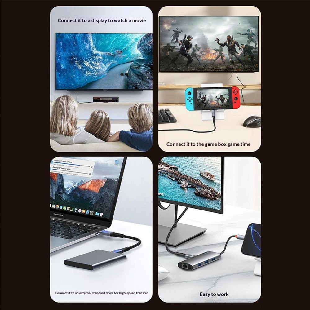 LDNIO TC10c 100cm USB4.0 Cable USB-C to USB-C 240W Fast Charging 8K Video 40Gbps Date Transfer Cable