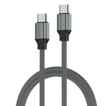 LDNIO LC441c-100W 1m USB-C to USB-C Cable 100W PD Fast Charging Braided Data Cable for Laptop Phone