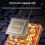 LDNIO LC441c-100W 1m USB-C to USB-C Cable 100W PD Fast Charging Braided Data Cable for Laptop Phone