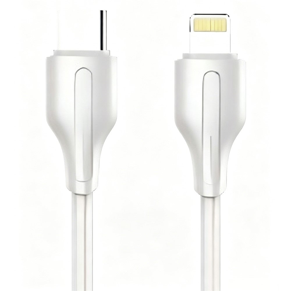 LDNIO LC121-I 1m USB-C to iP (5-14) Cable 30W PD  /  QC Fast Charging Data Cable for iPhone iPad