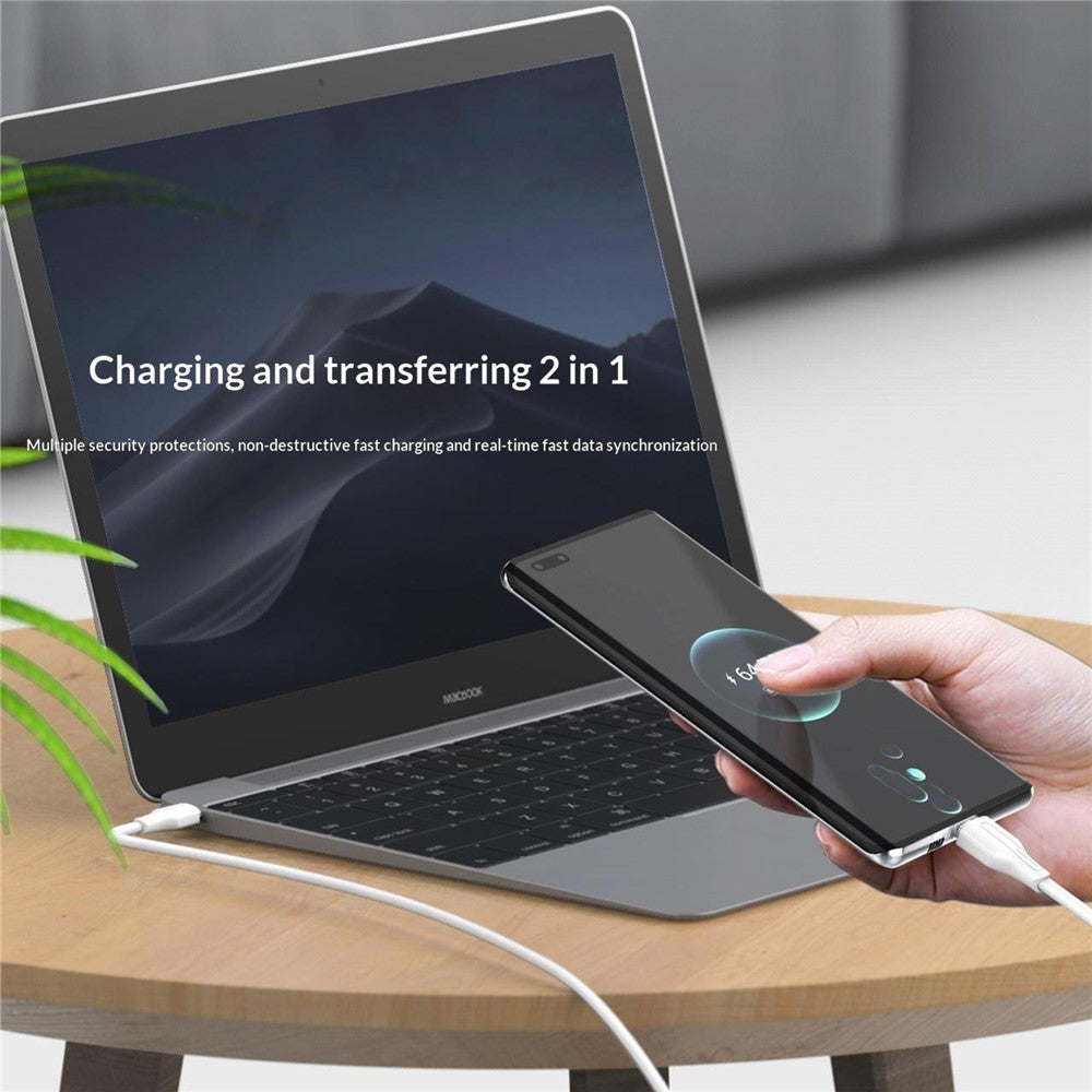 LDNIO LC121-I 1m USB-C to iP (5-14) Cable 30W PD  /  QC Fast Charging Data Cable for iPhone iPad