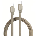 LDNIO LC212C 2m USB-C to USB-C Cable PD 65W Fast Charging Braided Data Cable for Laptop Tablet Phone
