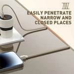 LDNIO LC211i 1 m Type-C til iP (5-14) kabel PD 30W hurtigopladende flettet datakabel til iPhone 8-14