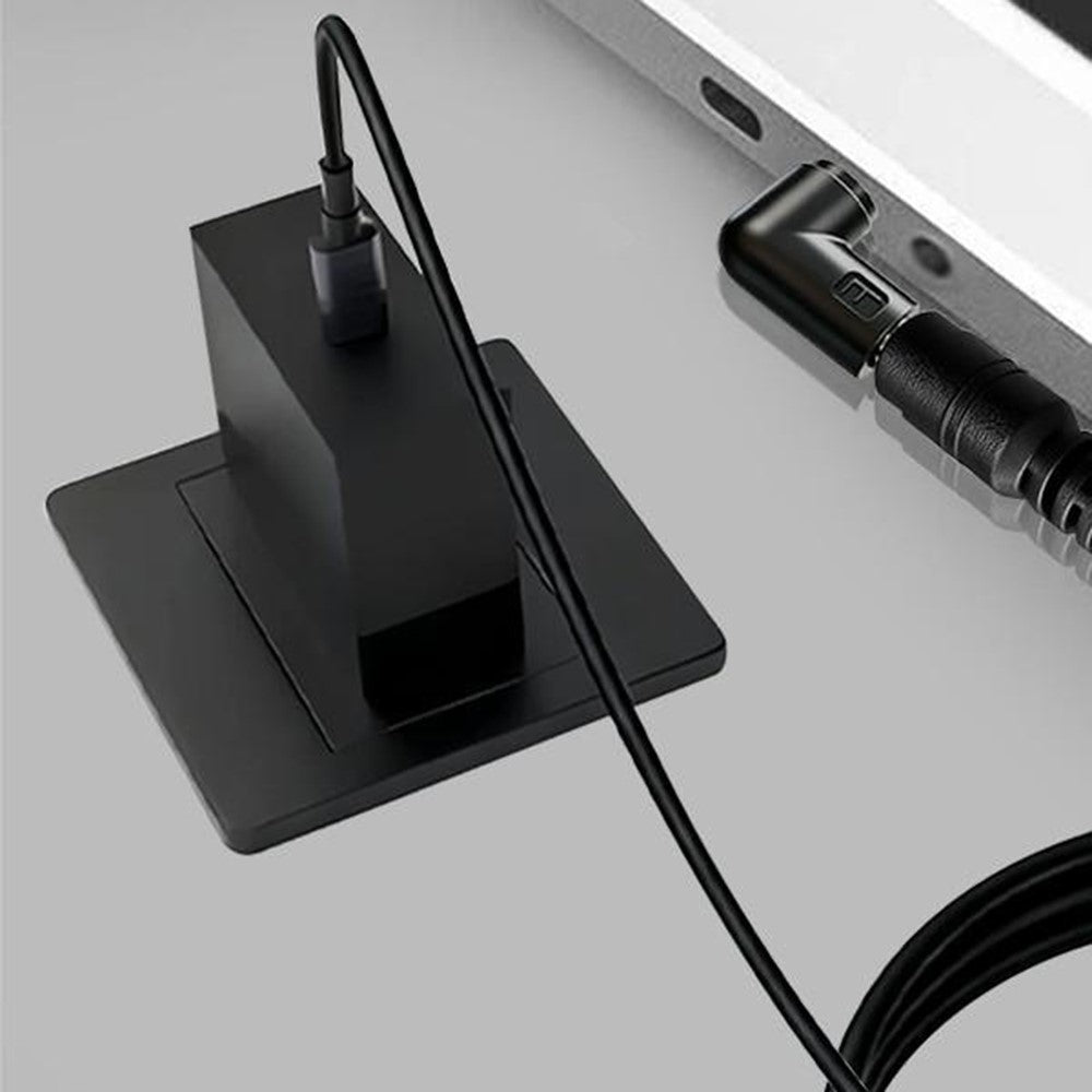 100W PD Fast Charging Cable Kit USB-C to DC Adapter Cable with 14Pcs DC Adapters for Laptop