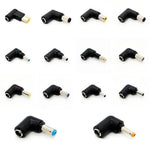 100W PD Fast Charging Cable Kit USB-C to DC Adapter Cable with 14Pcs DC Adapters for Laptop